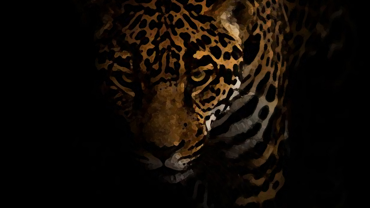 Leopard On The Terrace